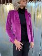 Circon23 Purple Blazer For Cheap