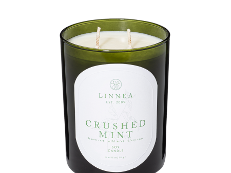 Linnea Crushed Mint - Double Wick Discount