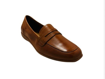 74822 Camel Leather Loafer on Sale