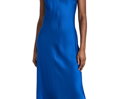 Clea Slip Dress - Twilight Blue For Sale