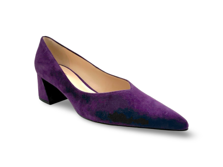 104502 Kim Purple Suede Pump Online