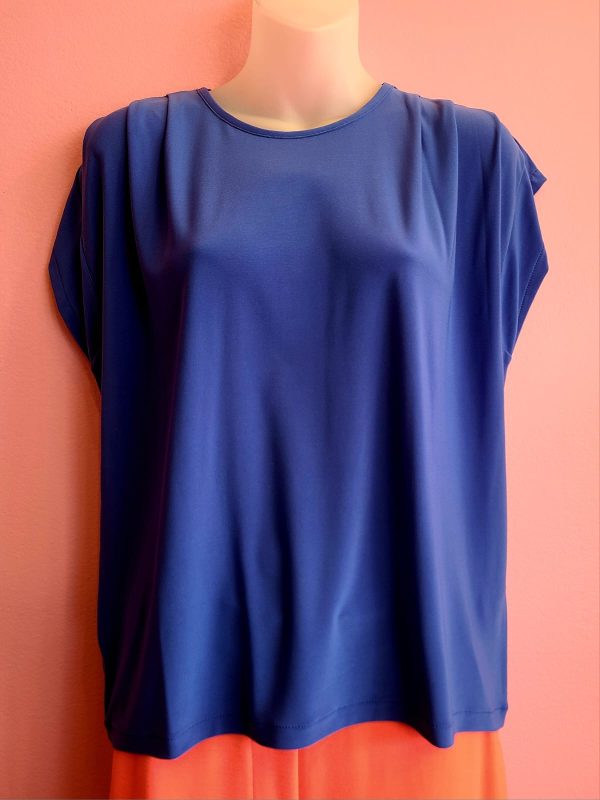 5306-7064 Anne Cobalt T-Shirt Discount