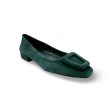 BR5115 Forest Suede Flat Online Sale