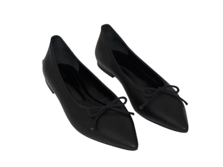 Delphine Flats - Black Fashion