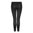 Stretch Leather Legging Fashion