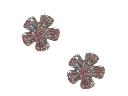 Flower Stud - Silver Sale