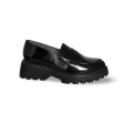 C7202 Black Leather Loafer For Discount