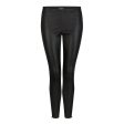 Stretch Leather Legging Fashion