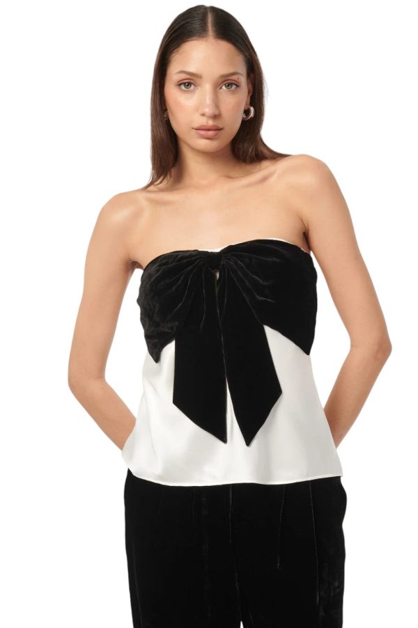 Lora Strapless Camisole - White Online Sale