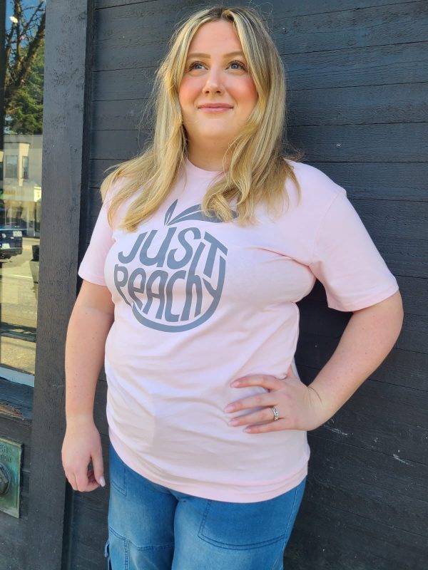 Just Peachy T-Shirt Pink Online Sale