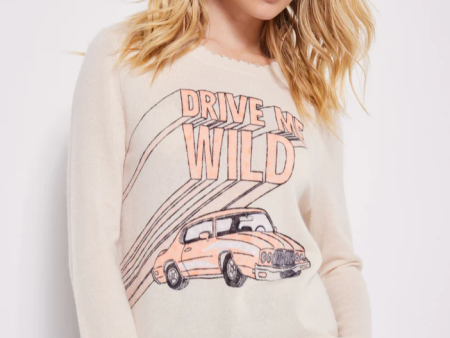 LISA TODD-Drive Me Wild Cashmere Sweater Online now