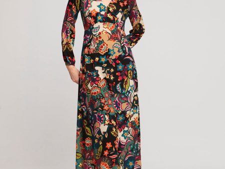 5201 Ada V Neck Dress Discount