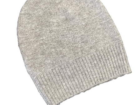 Ribbed Beanie - Grey Sale