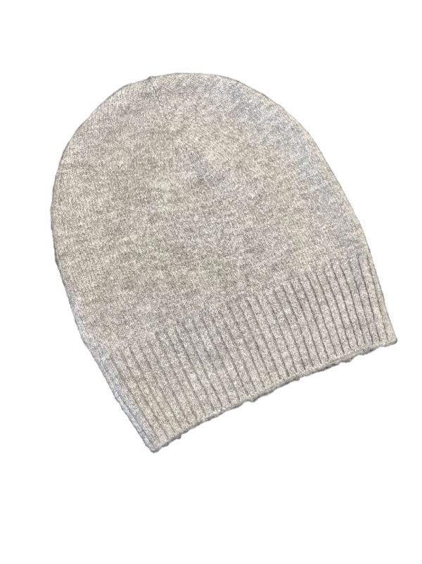 Ribbed Beanie - Grey Sale