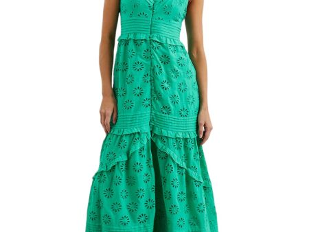 Henrietta Dress - Jade For Discount