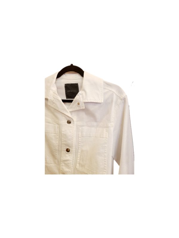 S23412 White Denim Coat Sale