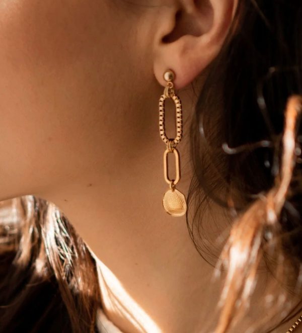 Venise Gold Earrings on Sale