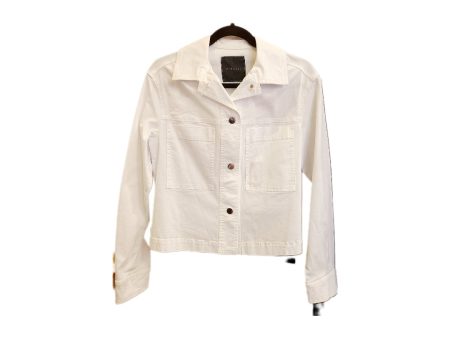 S23412 White Denim Coat Sale