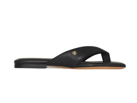 Viola Flat Sandal - Black Online Hot Sale