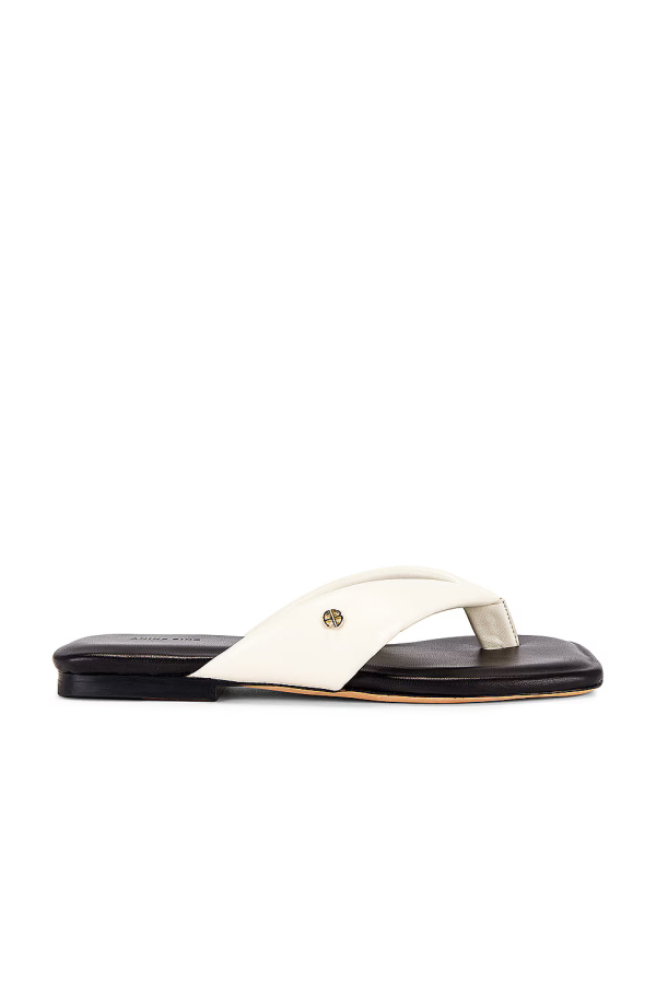 Viola Flat Sandal - Ivory For Discount