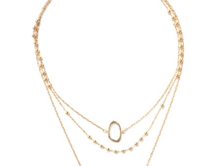 Helios Gold Necklace Online Hot Sale