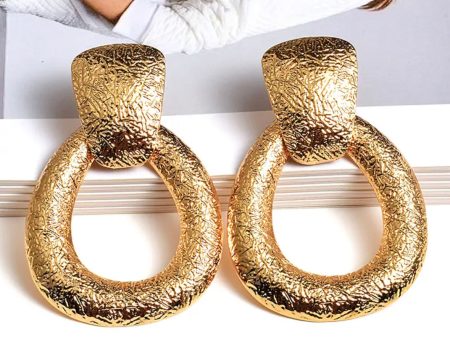 Kim B’s Gold Hoop Earrings Online Hot Sale