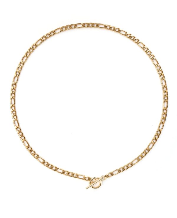 Figaro Gold Necklace Online now