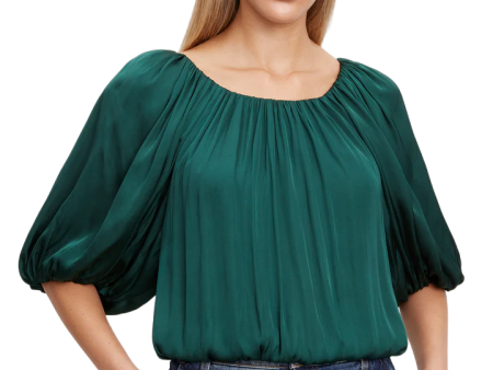 Tami Puff Sleeve Top - Fern Online