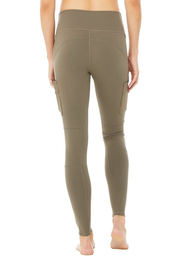 High-Waist Cargo Legging - Olive Branch Discount