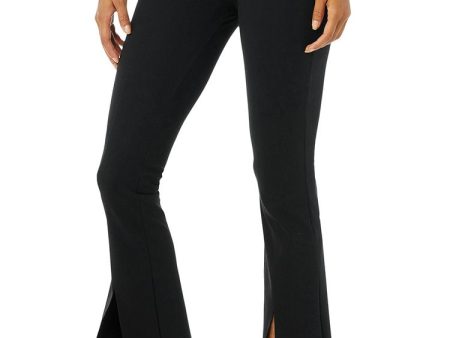 Airbrush High-Waist Flutter Legging - Black Supply