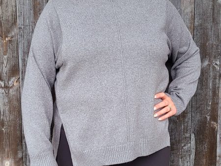 79004 Grey Pullover Sweater Online