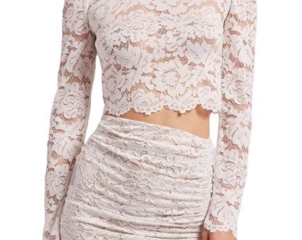 Safia Lace Top - White on Sale