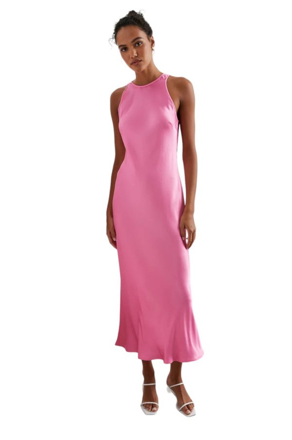 Solene Dress - Malibu Pink Sale