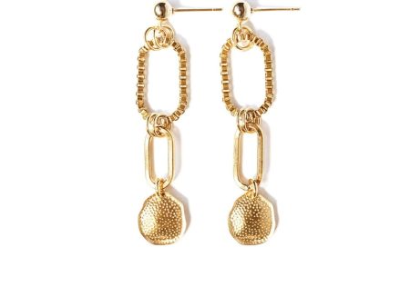 Venise Gold Earrings on Sale