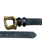 Organic Shape Belt - Noir For Discount